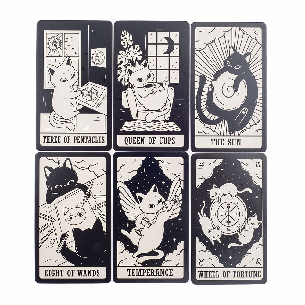 Kitten Tarot Deck 78Pcs Cute B - огляд і ціна Tarot Deck With Guidebook