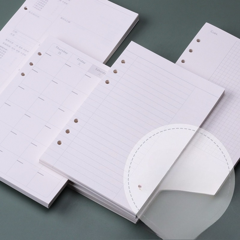 A5 Loose Leaf Notebook Refill  - огляд і ціна A5 Spiral Dotted Grid Notebook