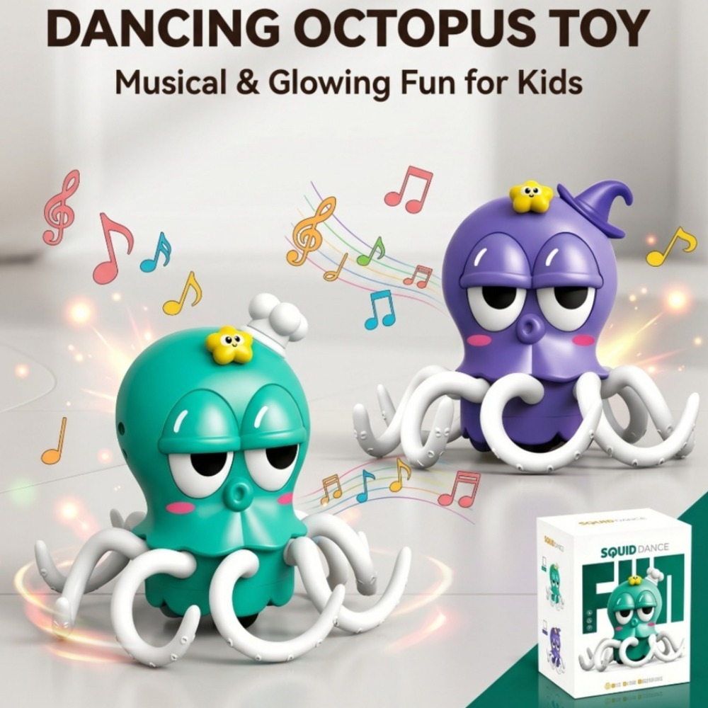 Electric Dancing Octopus Toy A - огляд і ціна Music