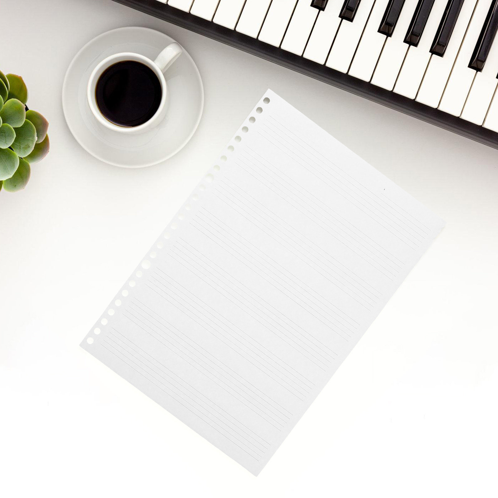 2 Books Blank Staff Notebook R - огляд і ціна Blank Sheet Music Notebook