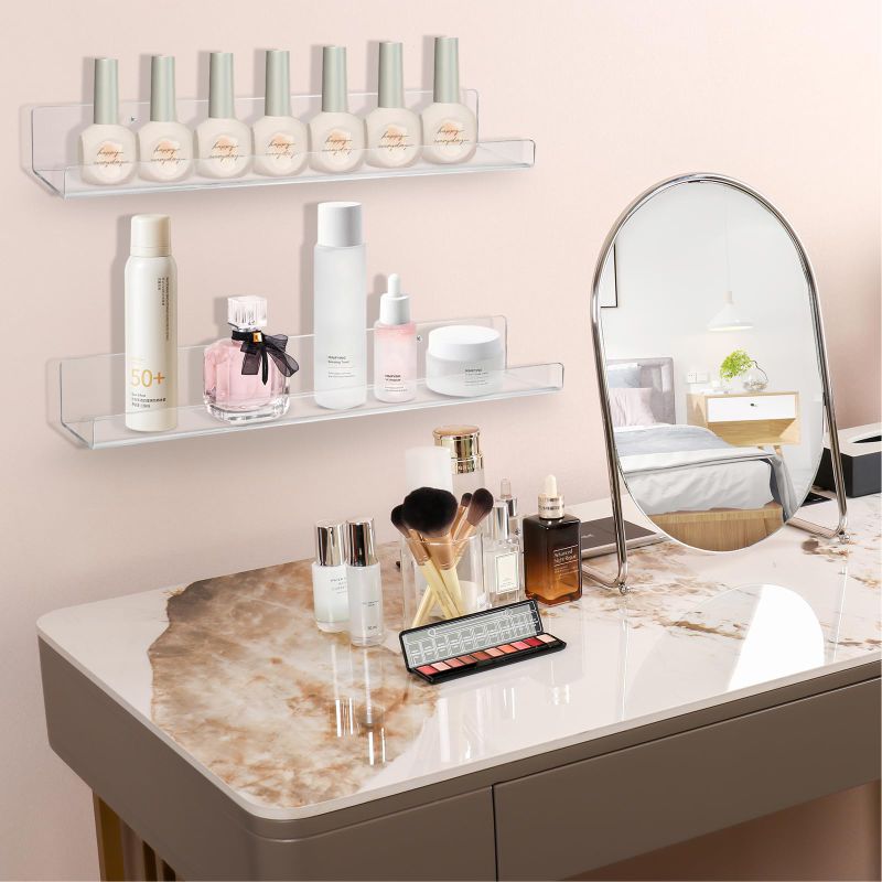 1-5 PCS 30cm Wall Mounted Acry - огляд і ціна Clear Acrylic Book Stand Holder