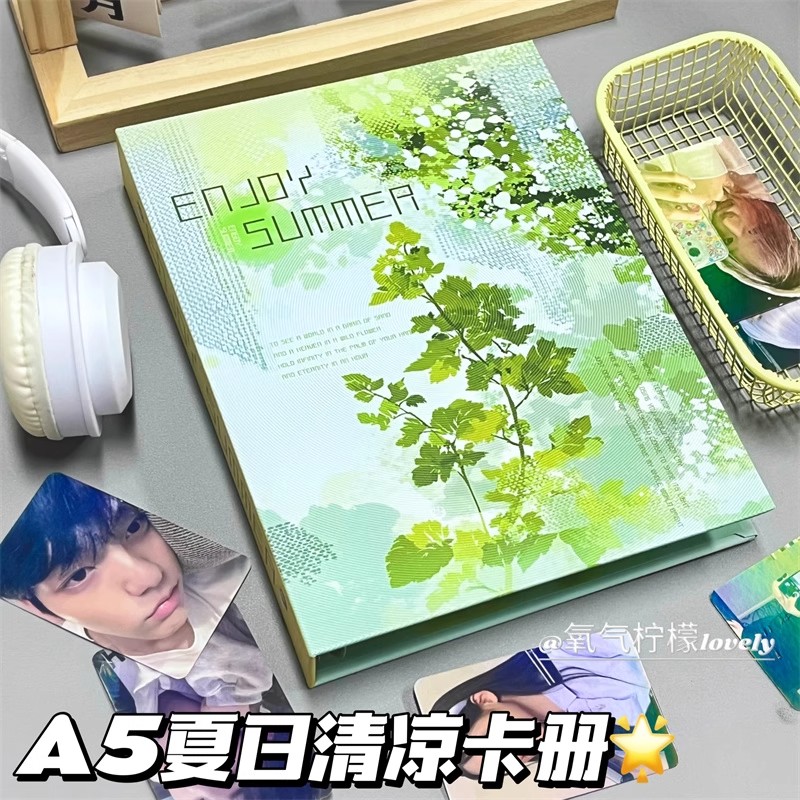 Summer Fresh Green A5 Photo Ca - огляд і ціна Kpop Photo Card Binder 3 Inch