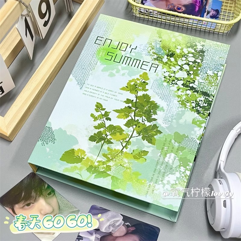 Summer Fresh Green A5 Photo Ca - огляд і ціна Kpop Photo Card Binder 3 Inch