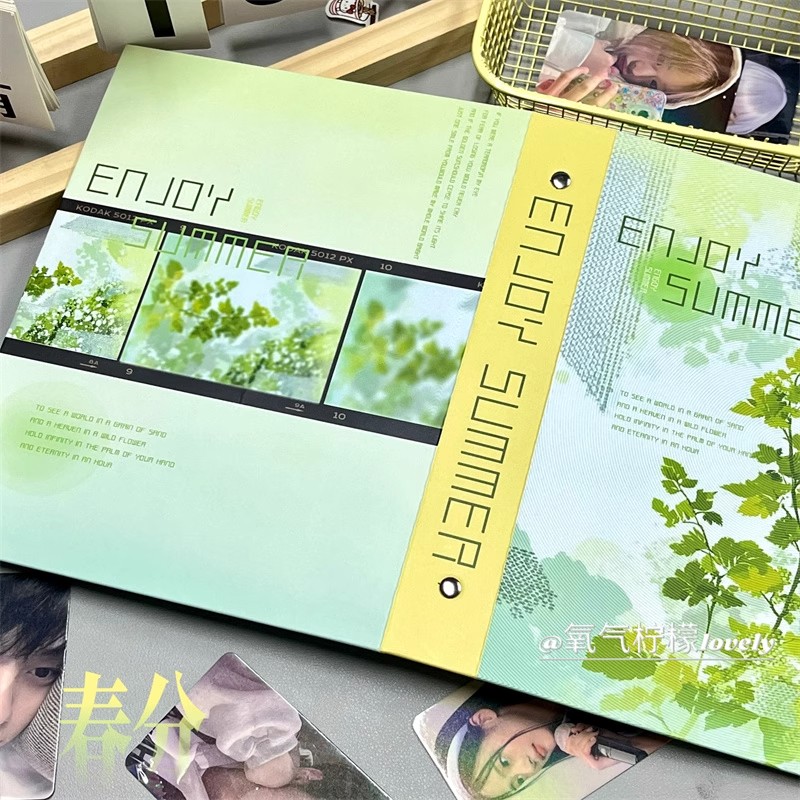 Summer Fresh Green A5 Photo Ca - огляд і ціна Kpop Photo Card Binder 3 Inch