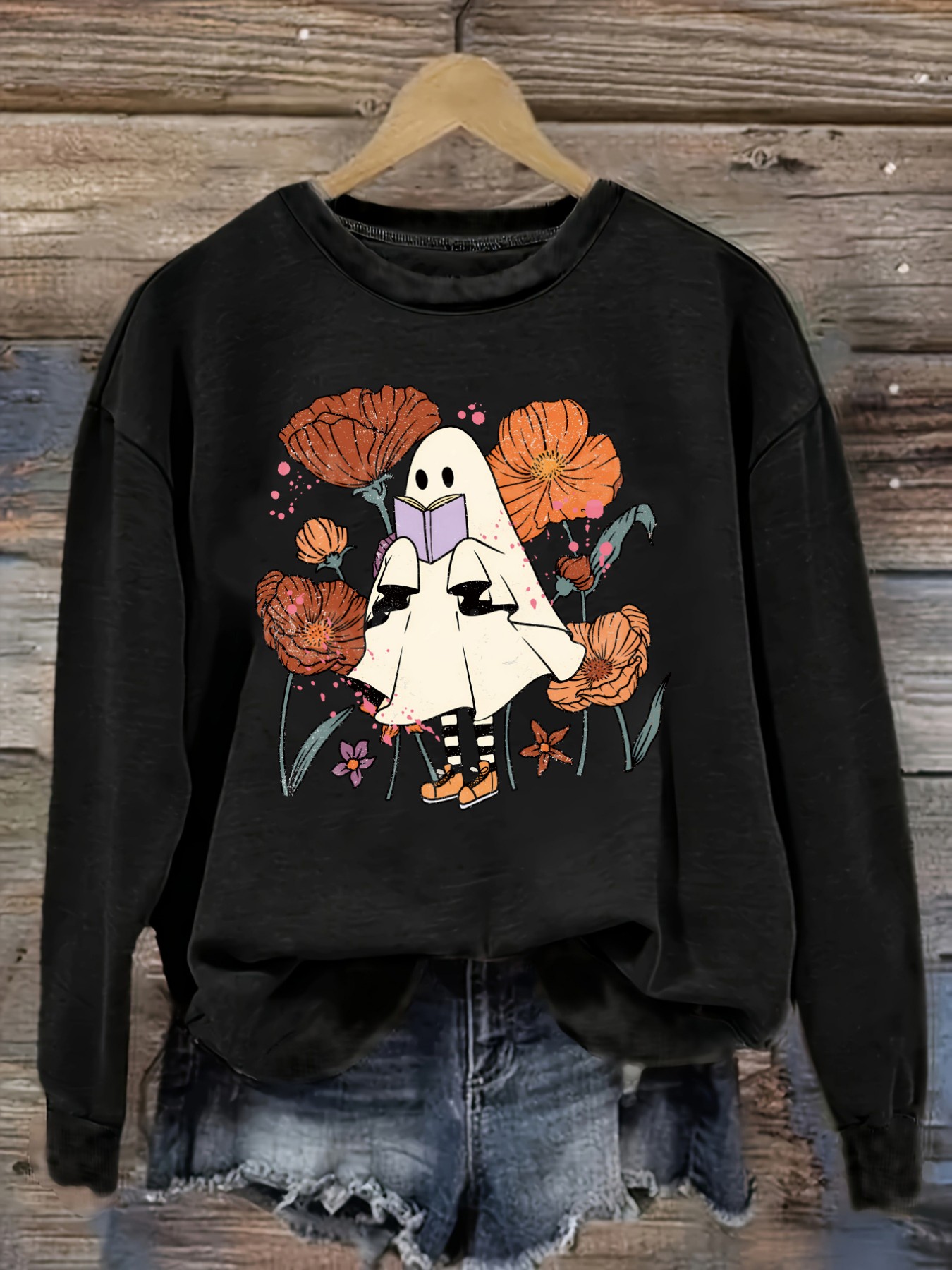 Women's Casual Long Sleeve Cre - огляд і ціна Books